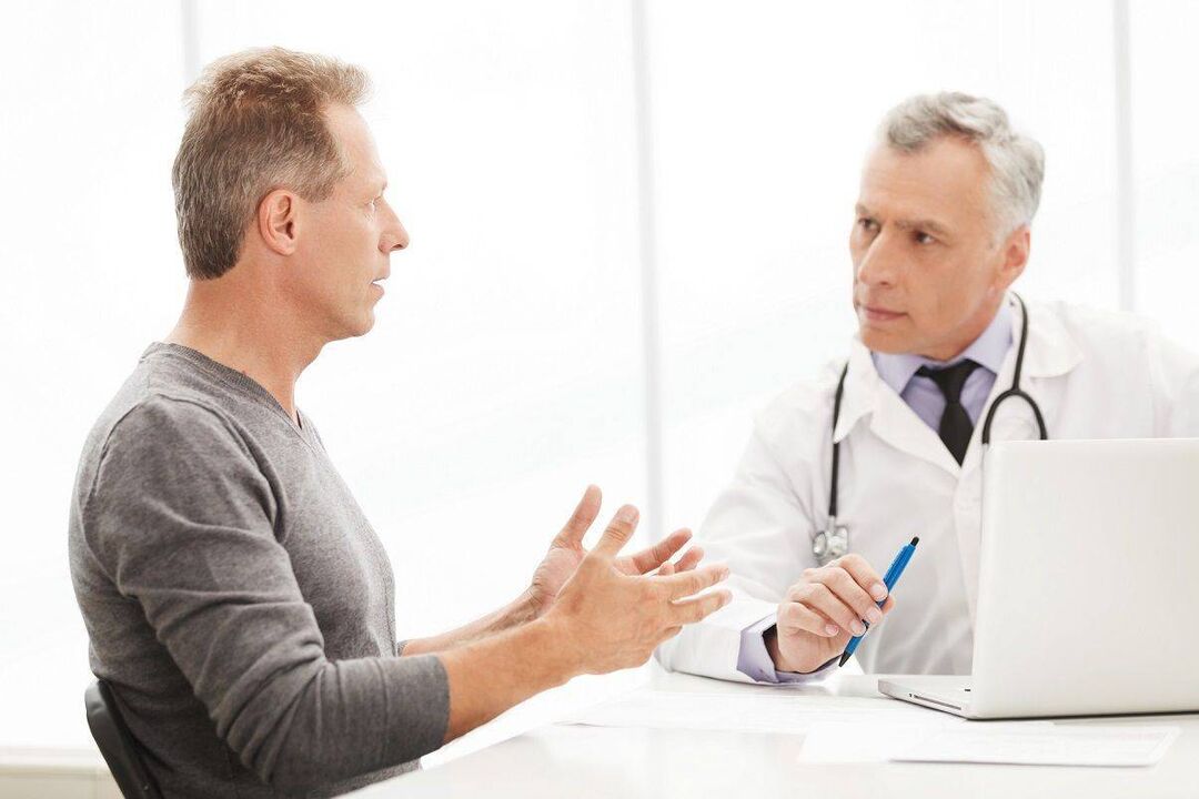 consulter un médecin pour des symptômes de prostatite